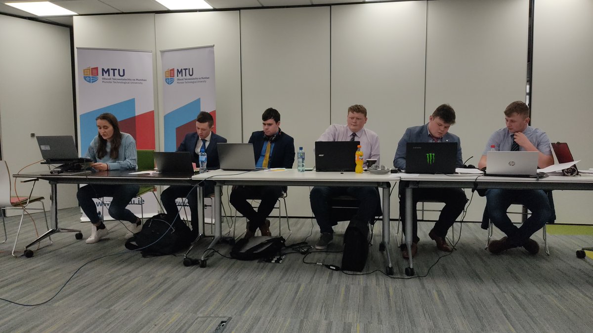 JosephCroke's tweet photo. MTU Agriculture students taking part in the #GreatAgriFoodDebate https://t.co/HvI0TdlHRr