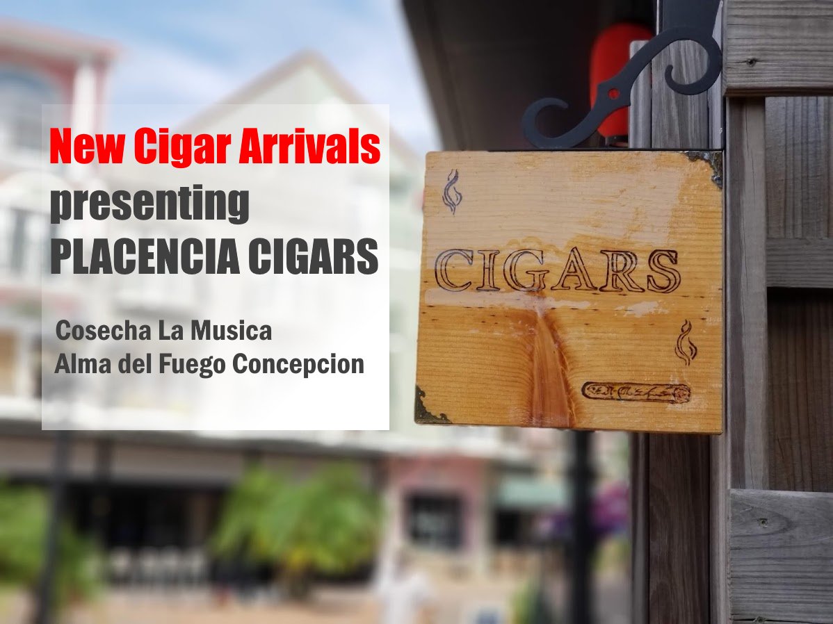New cigar arrivals in #PalmCoast: Placencia Cosecha La Musica and Plasencia Alma del Fuego Concepcion.