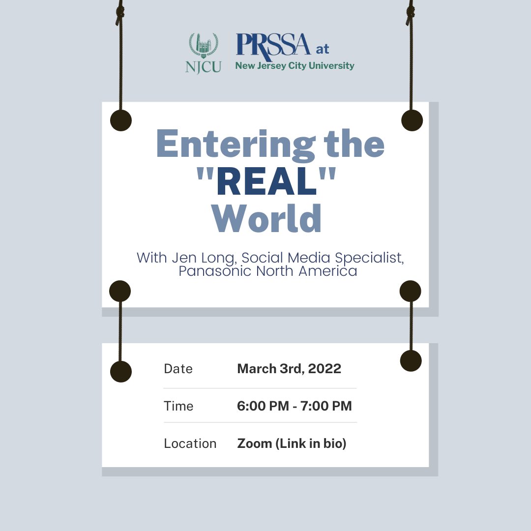 njcuprssa's tweet photo. Our first general meeting is taking place TONIGHT at 6:00pm via zoom! (Link: https://t.co/EY0rmMfwPg)

If you are a new member or want more background information about #NJCUPRSSA come join us! 

Hope to see you all tonight!! 💙 https://t.co/m1fdzKOprX
