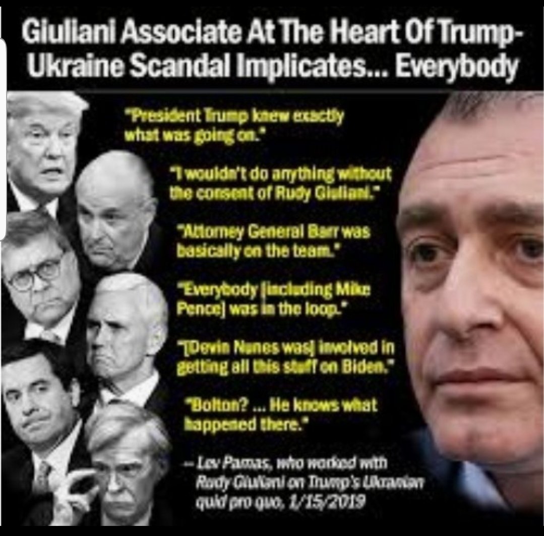 RhondaOlson18's tweet photo. Remember???
Ukraine Scandal
#LevParnes
#DonaldTrump
#BillBarr
#MikePence
#DevinNunes
#RudyGiuliani
#MikeBolton https://t.co/6KMkfVfKZk