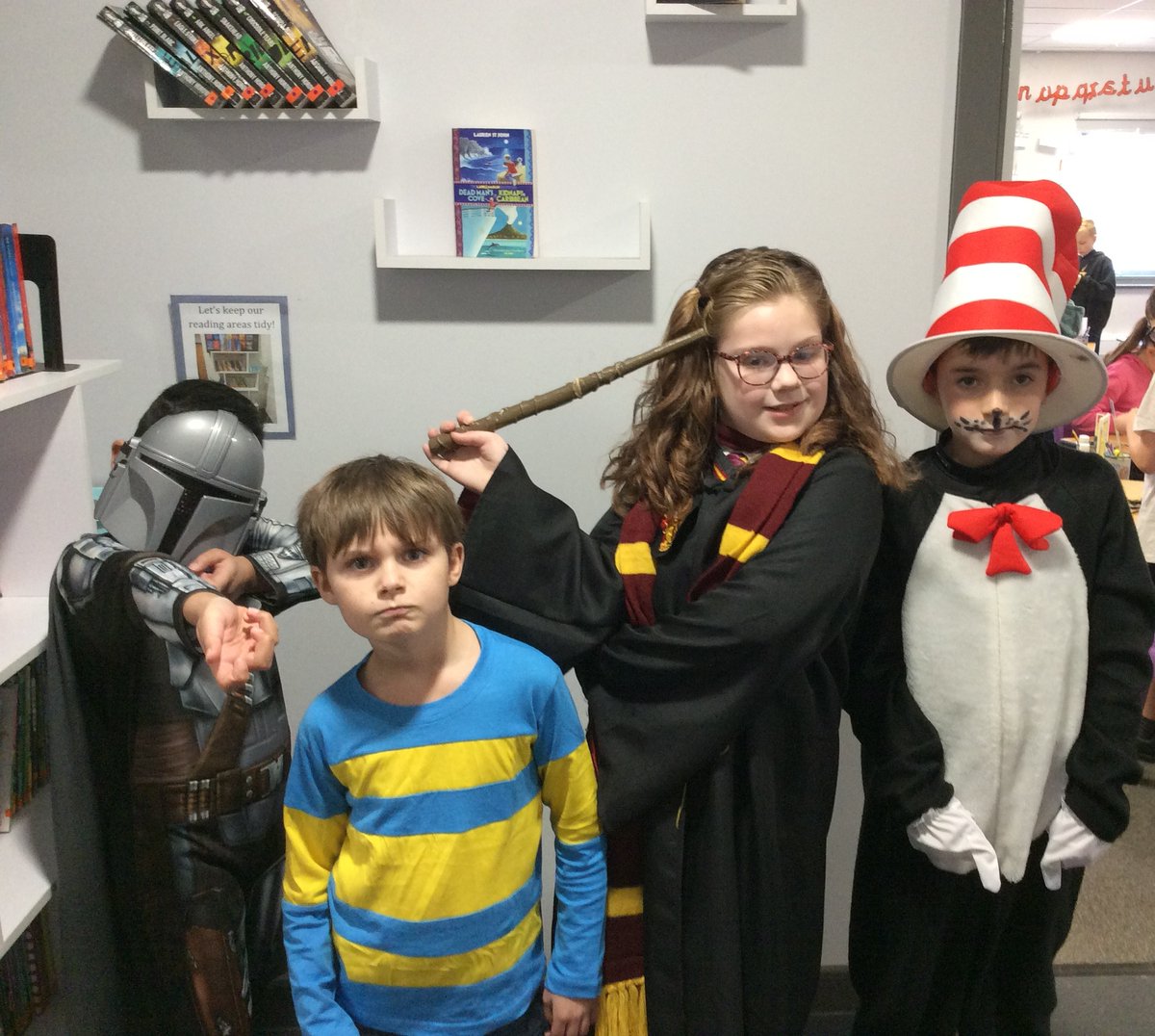 Fantastic Day today celebrating #WorldBookDay. The children have excelled themselves coming to school in their favourite character #Reading