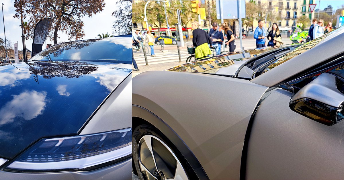 DOGA_Int's tweet photo. Today we visited the "Lightyear onTour" in Barcelona to saw the new and spectacular Lightyear One #solar vehicle. We are really proud of the trust that Lightyear company has placed in DOGA
#doga #windshieldwipersystem #washersystems #tanksystem #lightyearone #efficiency https://t.co/8ciIqZmnzI