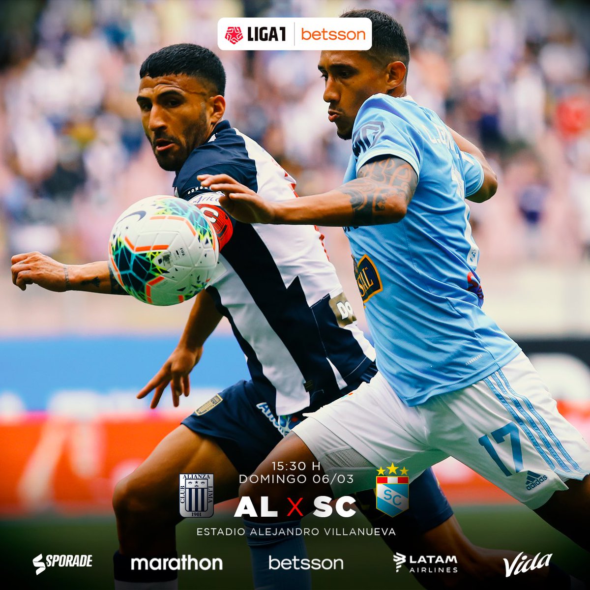 Liga1TeApuesto's tweet photo. ¡Atención hincha 'blanquiazul'! 🎟️

La @LigaFutProf te regala dos entradas dobles para el duelo entre @ClubALoficial  y @ClubSCristal por la #Liga1Betsson.

Indicaciones 📢
- Seguir la cuenta de la @LigaFutProf 
- Dar RT a este tuit 
- Etiquetar a la persona que te acompañará. https://t.co/CO1CINBy2d