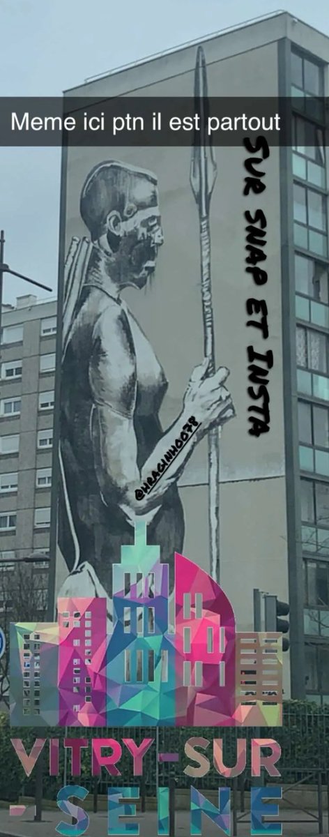 Des collègues qui sont sur Vitry, regardez sur quoi ils tombent...