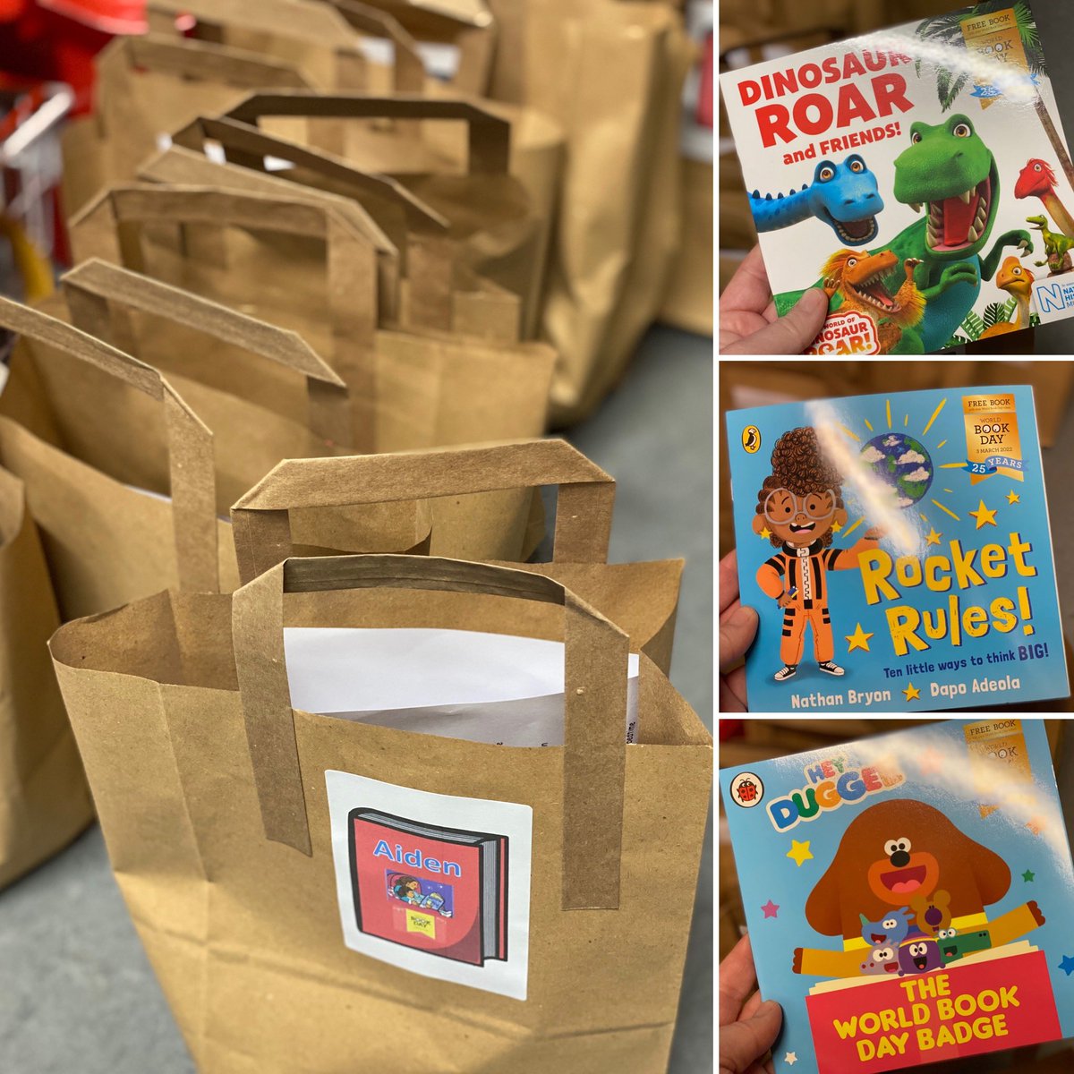 BellsbankECC's tweet photo. We are celebrating #WorldBookDay and have had a wonderful day celebrating. Weβre launching the Big Bedtime Read as well-can you tell we value our books here? Everyone got a gift bag with books and goodies to support routine #eacearlyyears #bigbedtimeread #eac https://t.co/uEUOylnlbp