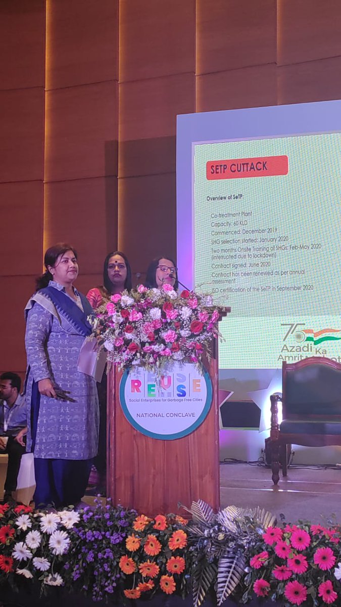 We are proud to showcase one of our best practices in delivery of community centric urban services at the National Conclave held at Raipur by the <a href="/MoHUA_India/">Ministry of Housing and Urban Affairs</a> today. 1/4