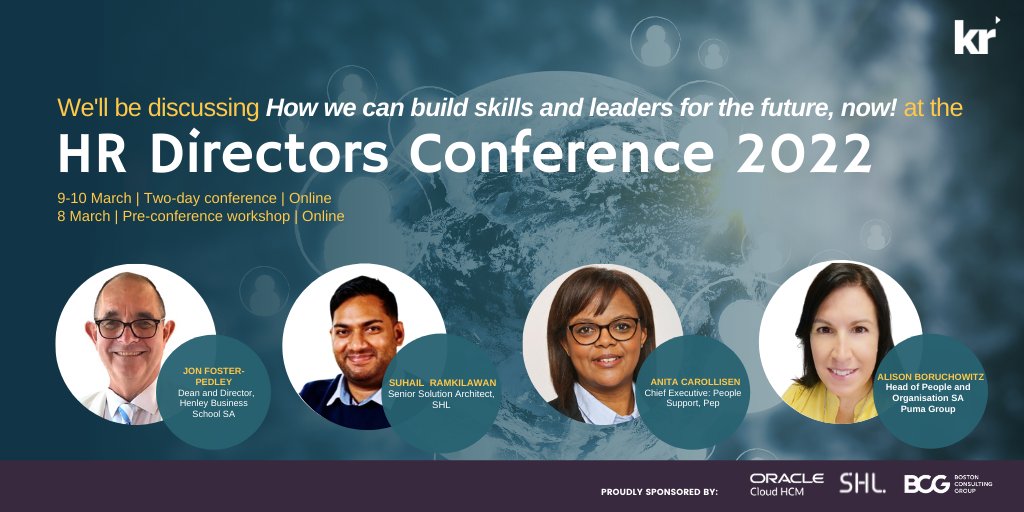 HenleyAfrica's tweet photo. How can we build skills and leaders for the future, now? Join #AfricaDean Jon Foster-Pedley and panelists for this discussion on 9 March 2022. https://t.co/CN0yGET2r4
#HenleyAfrica #AfricaDean #HRDirectorsConference #KnowledgeResources #FutureWork #BuildingSkills #FutureReady https://t.co/8tU461T0rH