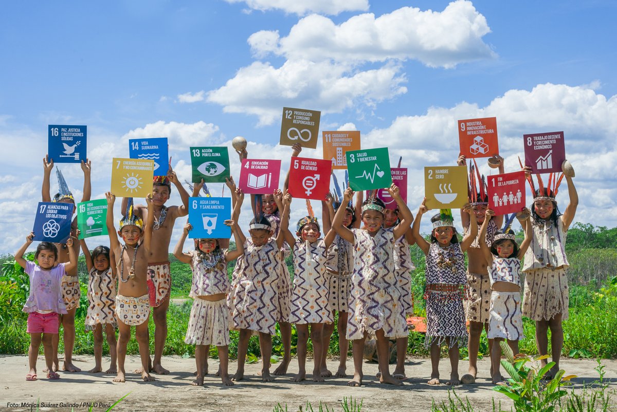 💸No poverty 🍲No hunger 🏥Health 📚Education ⚧️Gender equality 🚰Water 💡Energy 👩🏾‍⚕️Work 🏭Industry ✖️No inequalities 🏙️Sustainable cities 🪙 Responsible consumption 🌍Climate action 🌊Life below water 🌳Life on land 🕊️Peace 🤝Partnerships Learn more: bit.ly/UN2030