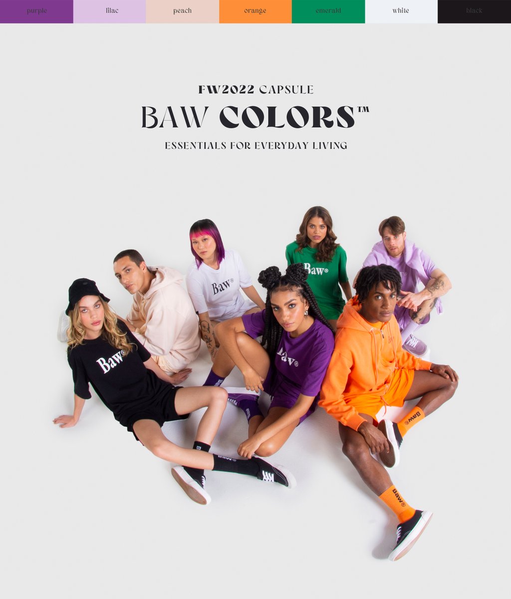 Baw COLORS disponível no site!

> Peças essenciais em diversas opções de cores. 💜💚🤍🧡🖤

| bawclothing.com.br/lps/baw-colors