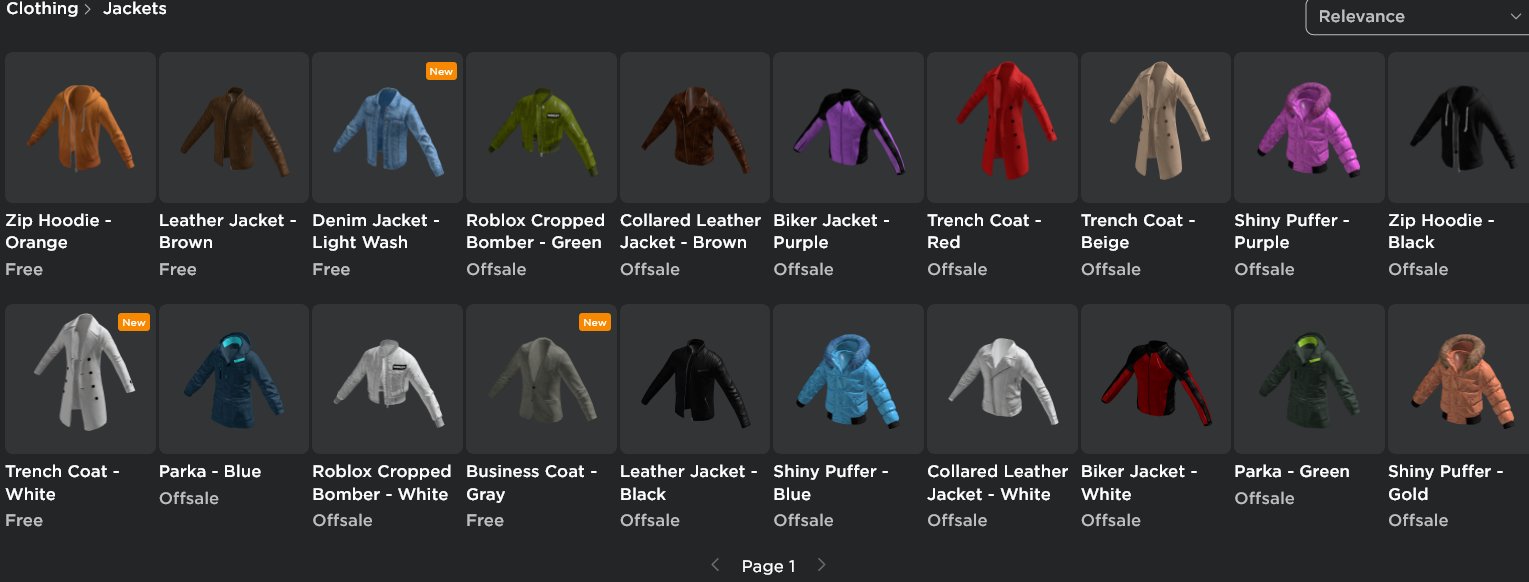 jacket.white - Roblox