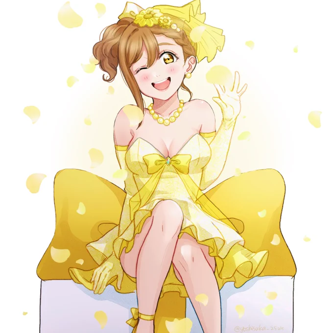 お誕生日おめでとう🎉🌼
#国木田花丸生誕祭2022 