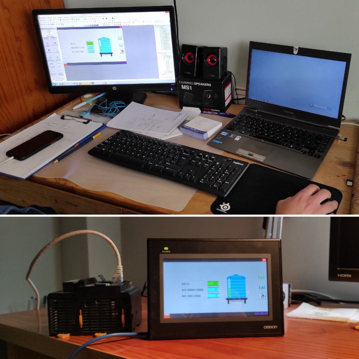 automatanet's tweet photo. Work in progress... 🔵
#Programacion #Automata #PLC #AutomataNet https://t.co/HGZzI3hooa