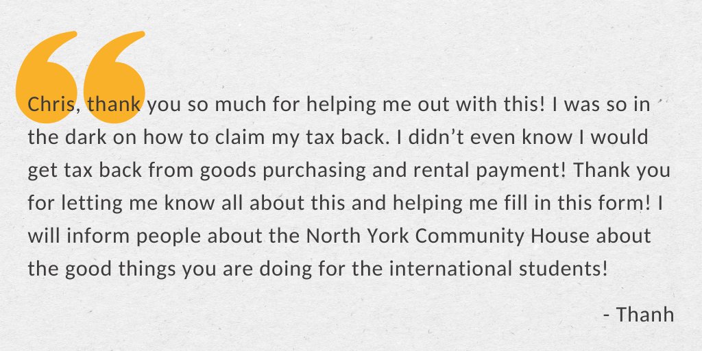 nychonline's tweet photo. Thank you Thanh for your kind words and we are so glad we could help you with your taxes! Our Free Virtual Tax-Clinics are on in March! Register here: https://t.co/0h9IswYaNB.

#freetaxfiling #taxclinic #freevirtualtaxclinic #taxfiling #fileyourtaxes #tax #taxes https://t.co/OwD5MimdxL