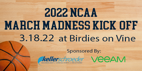 kellerschroeder's tweet photo. We are excited to bring back our March Madness Kick-Off event! As an added bonus, we are doubling the madness this year with TWO FREE EVENTS sponsored by our friends at @Veeam! Register below. #marchmadness

Nashville: https://t.co/4h3OH8tFBt

Evansville: https://t.co/olPIk2kxJ9 https://t.co/Tdg0CljwQ6