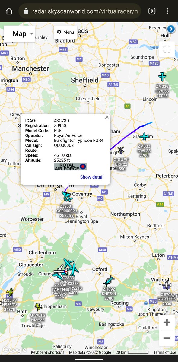 scan_sky's tweet photo. β οΈ β οΈ Practice #QRA β οΈβ οΈ
#RAF - Typhoon FGR4 - #ZJ950 - #Q0000002
Out Of RAF Coningsby π¬π§ https://t.co/NUcEB6yv5X