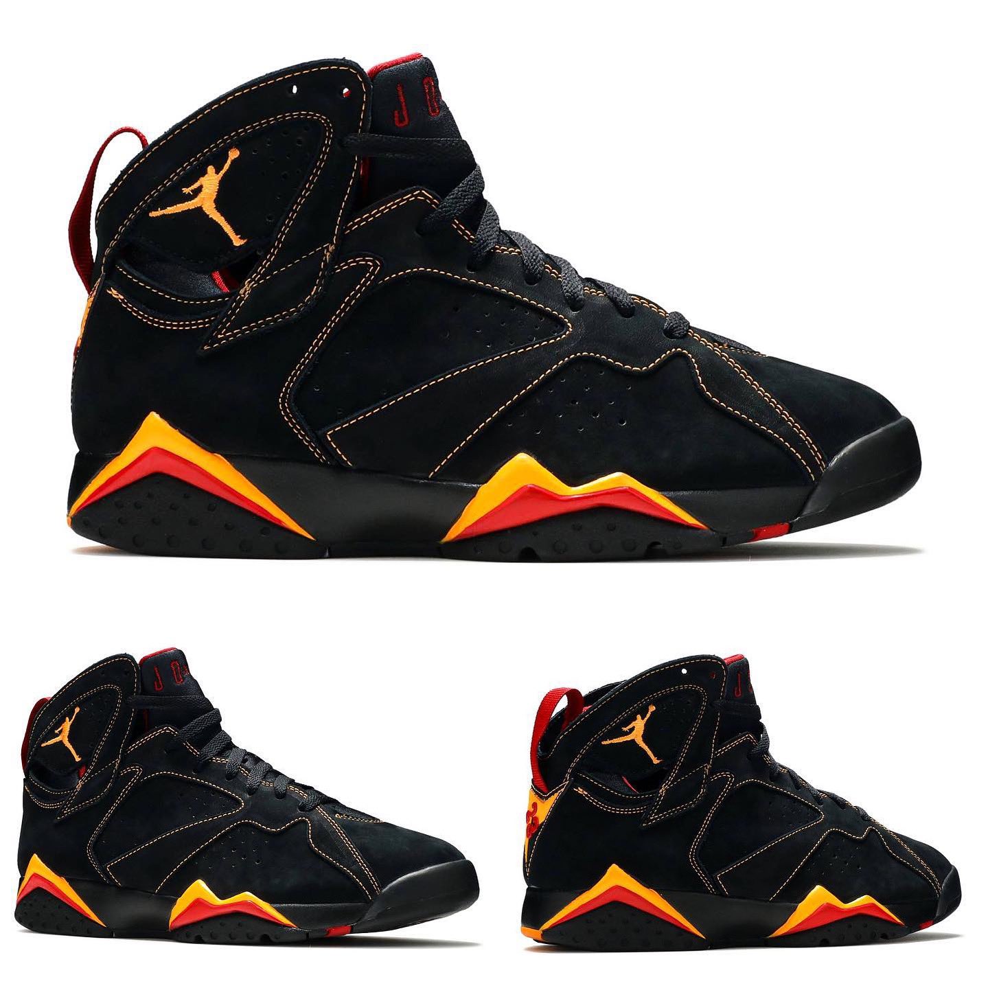 Jordan 7s all black discount