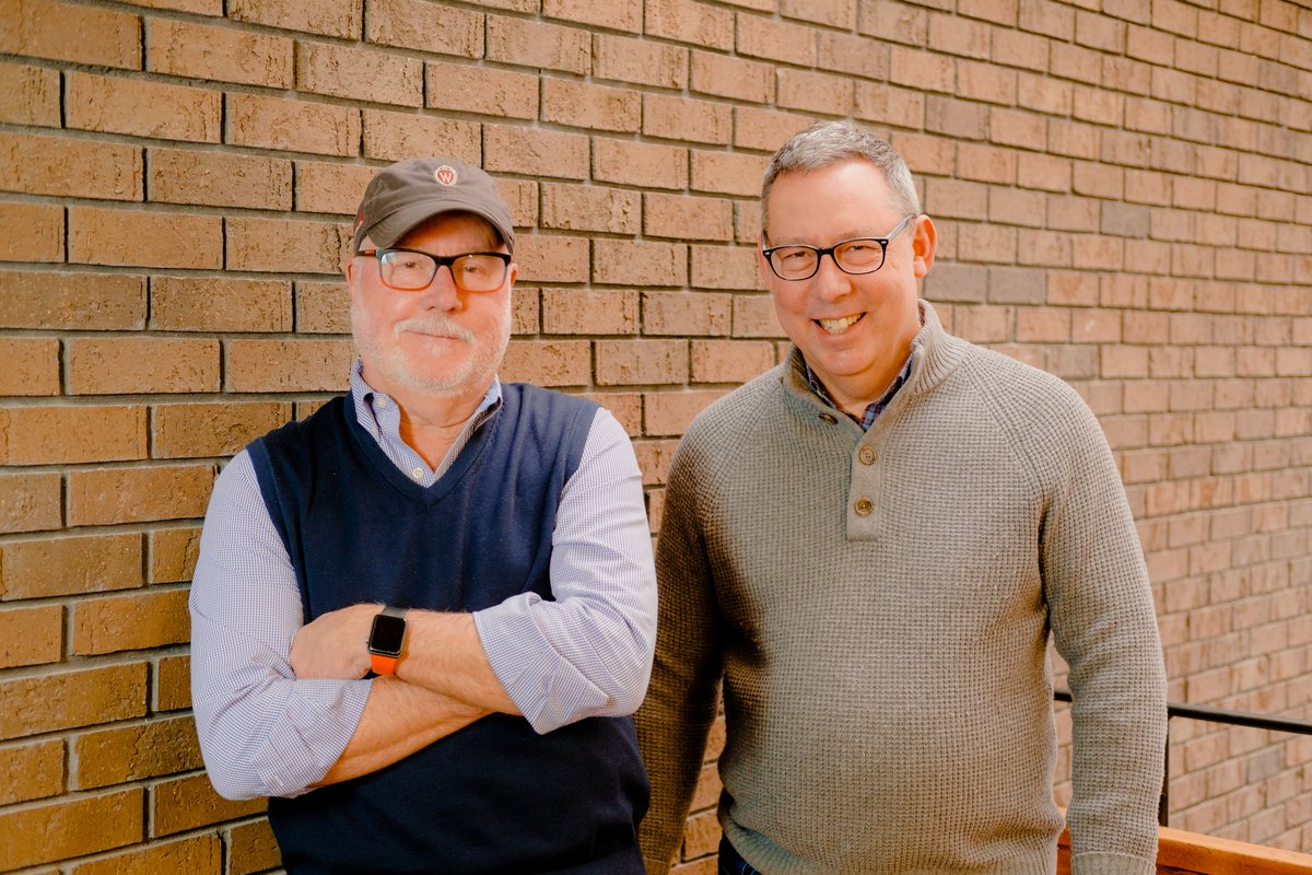 Summerfest's tweet image. Congrats to these two! Bob Babisch has led our entertainment department for 46 years &amp;amp; will be handing it off to Scott Ziel at the end of 2022.  They have booked thousands of artists &amp;amp; will continue to rock ‘n roll into the future.  Can’t wait to share this year&apos;s lineup soon!