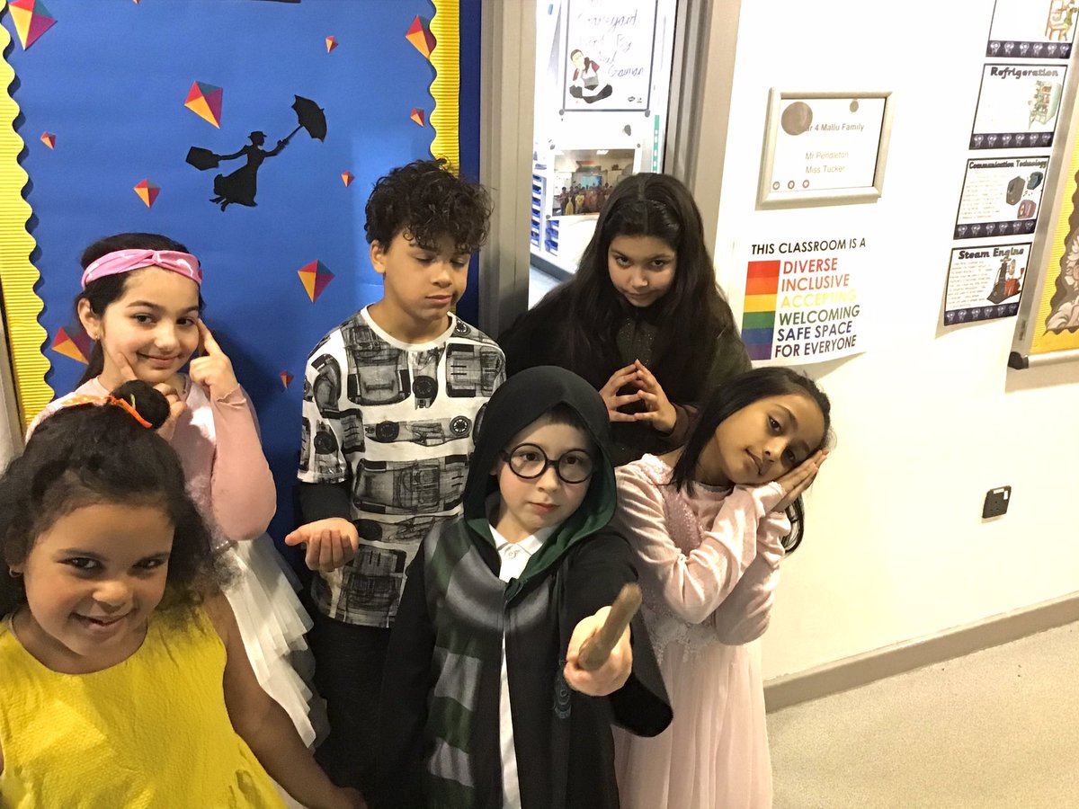 Our lovely year 4 are loving #WorldBookDay 📚😁