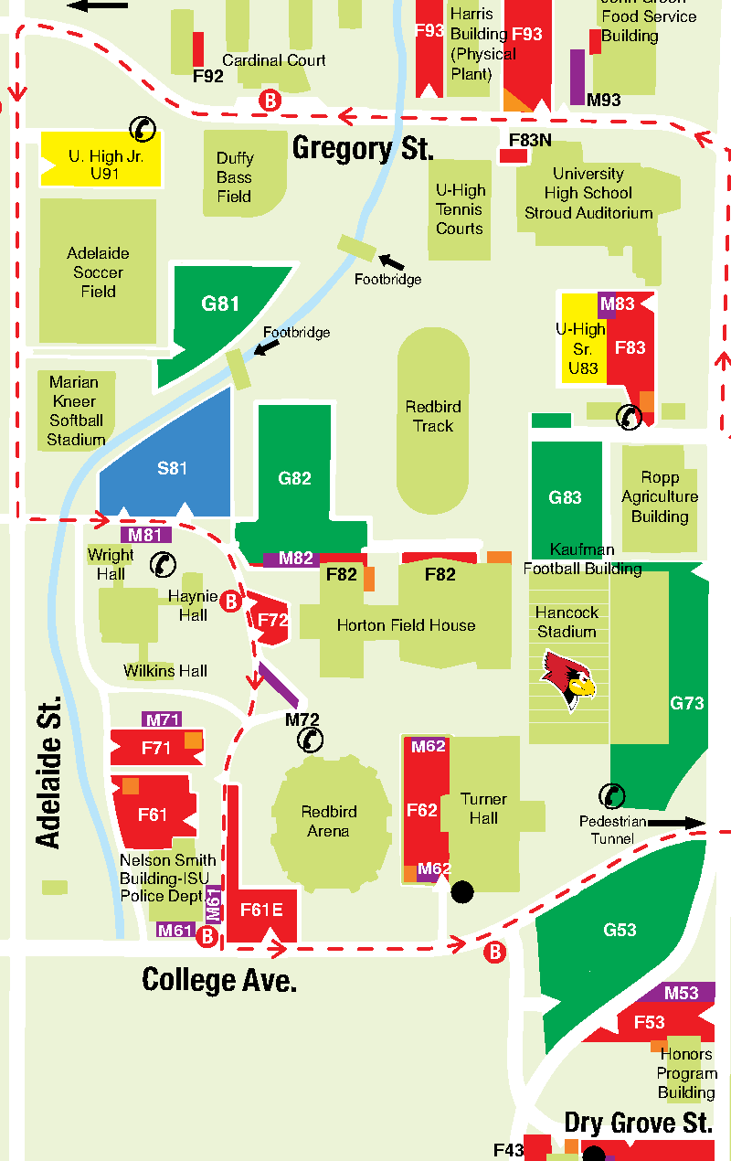 Map Of Illinois State University Il State Univ Police (@Isupolice) / Twitter