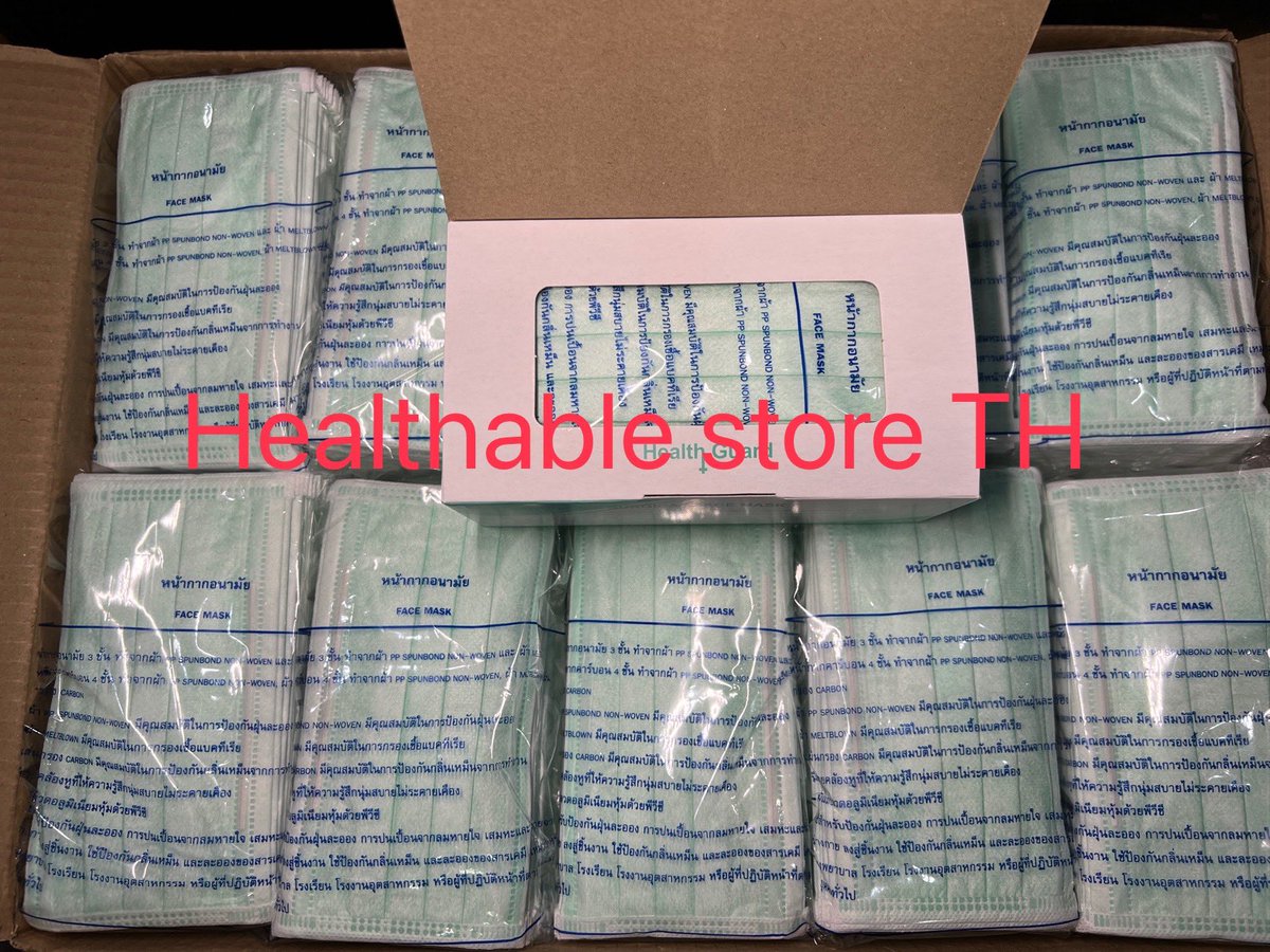 Healthable_TH's tweet image. ลูกค้า #แมสก์ราคาส่ง ทักไลน์ร้านได้เลยนะคะ #พร้อมส่ง เขียว ฟ้า ชมพู ค่ะ
Line id : be_healthy168 ✅

#ตรงปกไม่จกตา