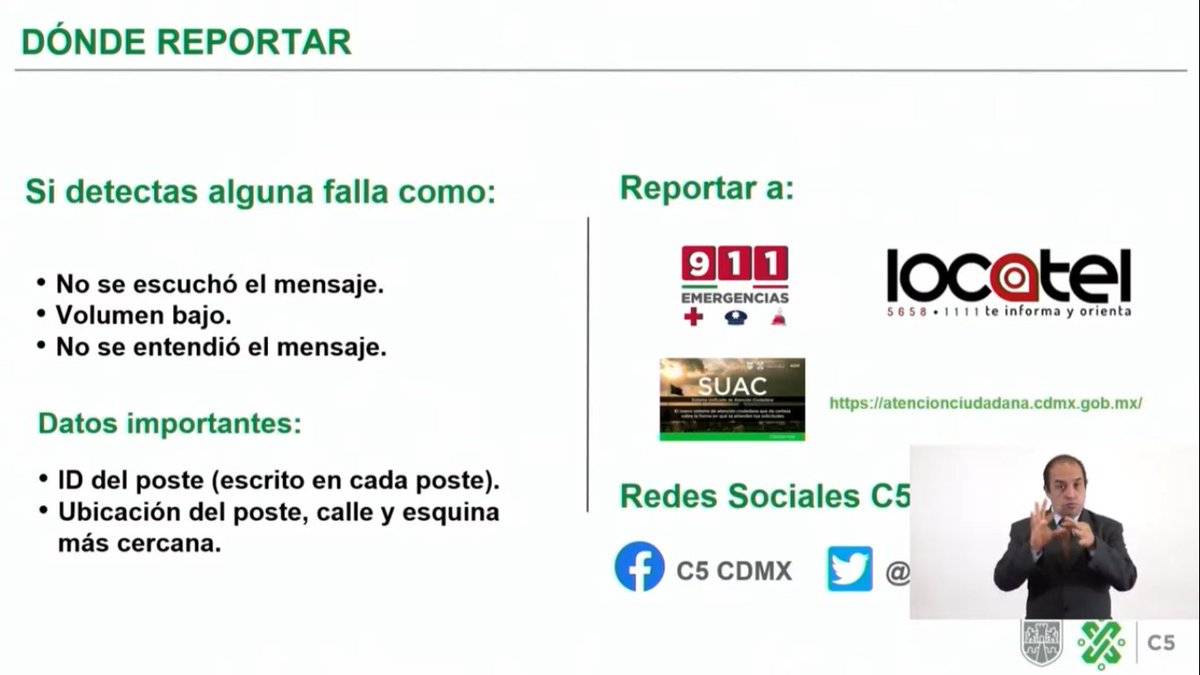 🔴Vecin@s si no funciona su alarma de C5 📢

Aqui podras reportarla:
✅SUAC
✅911 

Que datos debes tener:
✅ID 
✅UBICACIÓN

#COMPARTIR