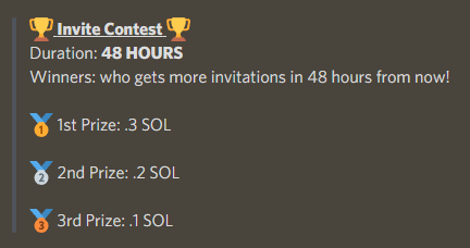 Bozumon's tweet photo. 🚨INVITE CONTEST🚨
Hi, #BozumonFam!
We are holding an invite contest today.

Enter 👉https://t.co/BO7RyudXW0

You don't wanna miss out. 🚀🚀 

#SolanaGiveaway #NFTGiveaway #NFTCommunity https://t.co/PSMpHpzwEa