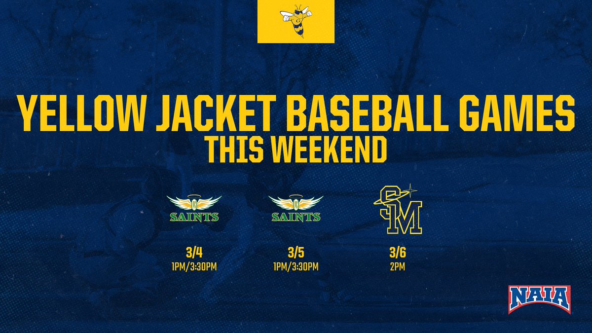 GracelandBSB's tweet photo. Home opener this weekend at Chase Stadium in Lamoni! #JacketPride #HomeSeries @GUjackets @PCSaintsBSB @USM_BASEBALL https://t.co/zSlSeQ2Bd8