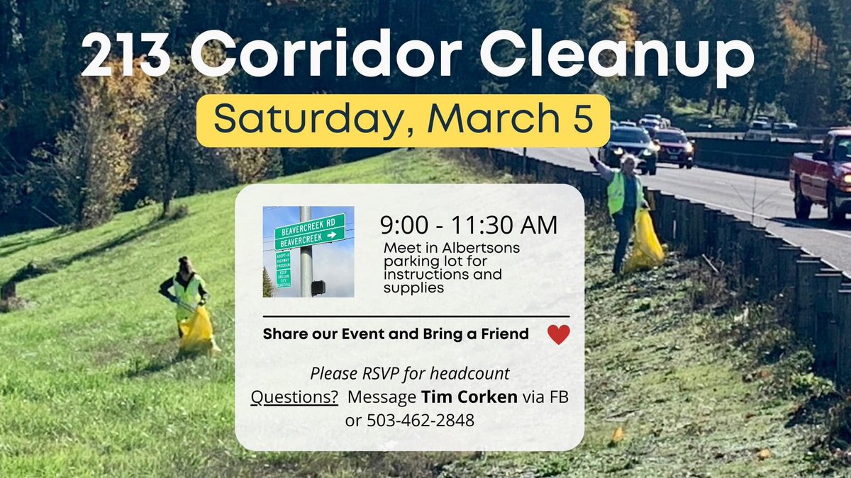 Wanna do something good for your community? #OregonCity #MadeInOC #KeepOregonCityBeautiful #DoGood 🙏🙏🙏