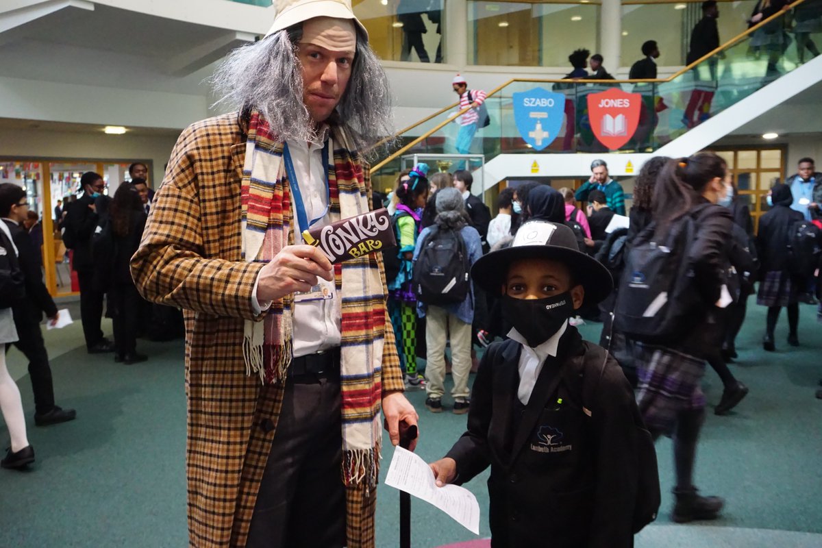 Year 7 students came into school as book characters to celebrate our love of reading <a href="/WorldBookDayUK/">World Book Day UK 📚</a> <a href="/la_literacy/">LA Literacy</a> #WorldBookDay #welovereading #laliteracy #EducationwithCharacter