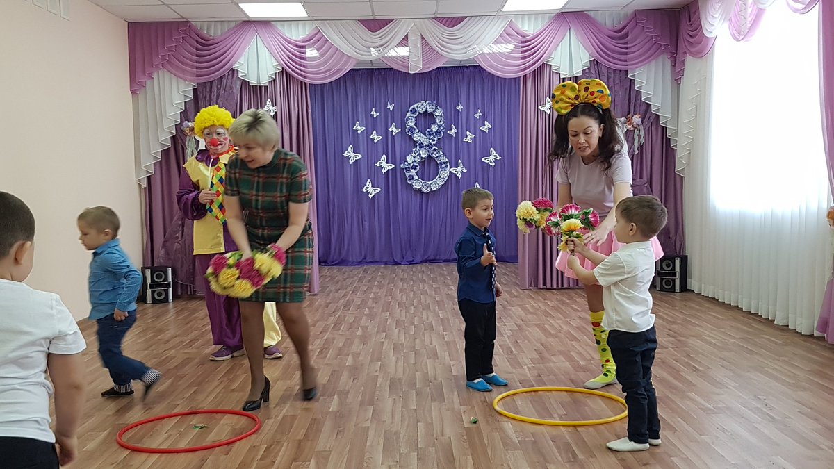 Воспитанники группы "Одуванчик" "Детского сада "Солнышко" п.г.т. Стройкерамика вместе с Клёпой и Ириской присоединились к поздравлениям милых женщин с 8 марта.