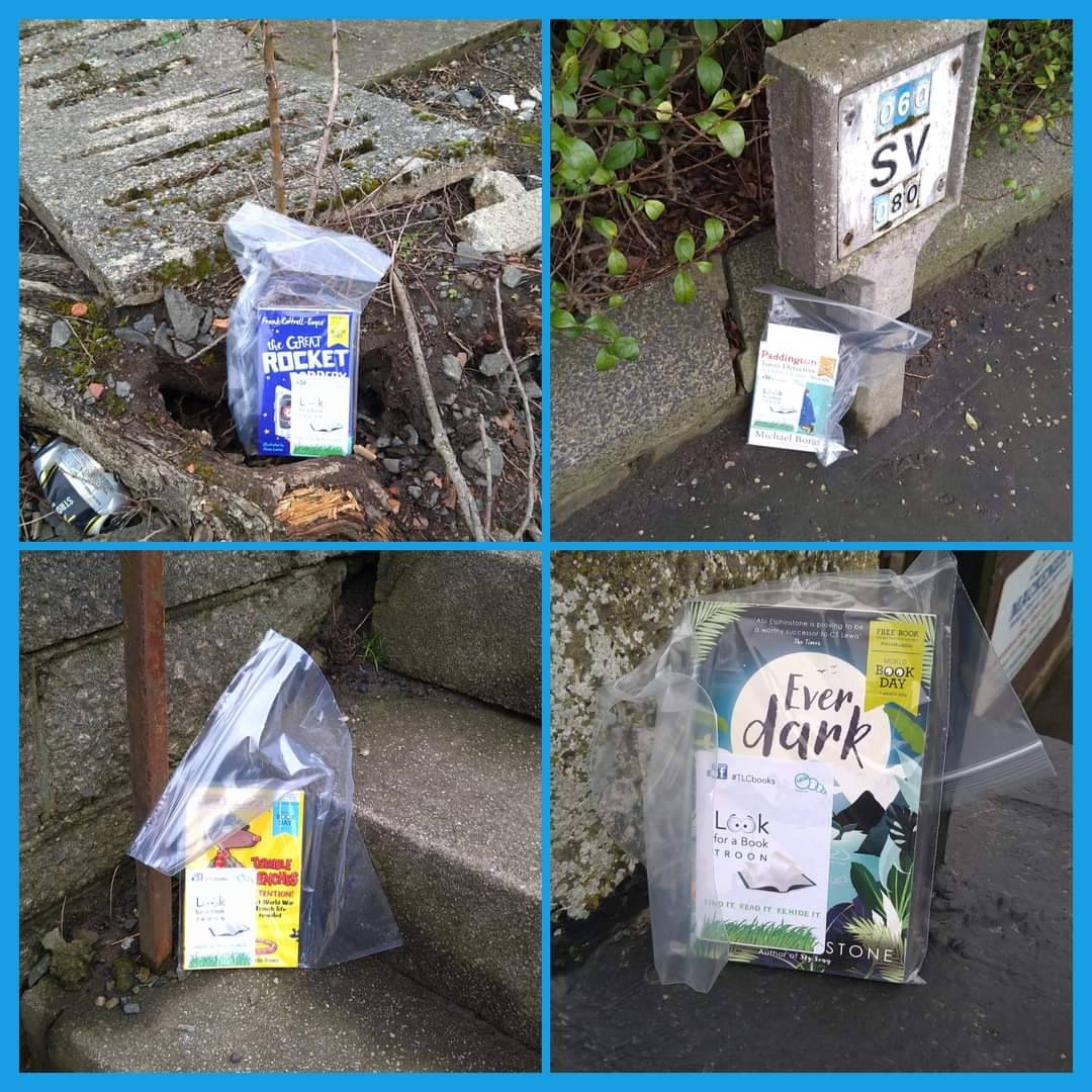 And more books hidden today up in Dundonald 📚 

Keep your eyes peeled, find the book, read it and re-hide it

#WBD2022 #GetInvolved #TLCBooks #UnlockFriendshipTogether #Always