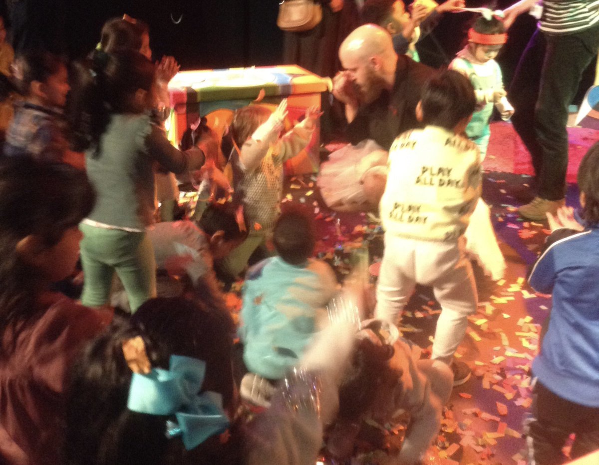 harryrobertsNS's tweet photo. @HalfMoonTheatre Thank you Half Moon Theatre for having 70 families to see ‘Party’. It was a delight. https://t.co/KiNX8863PW