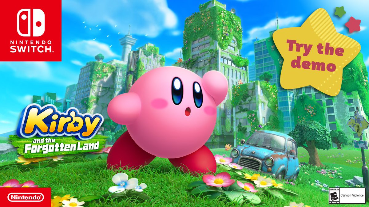 Nintendo announces demo for Kirby and the Forgotten Land - My