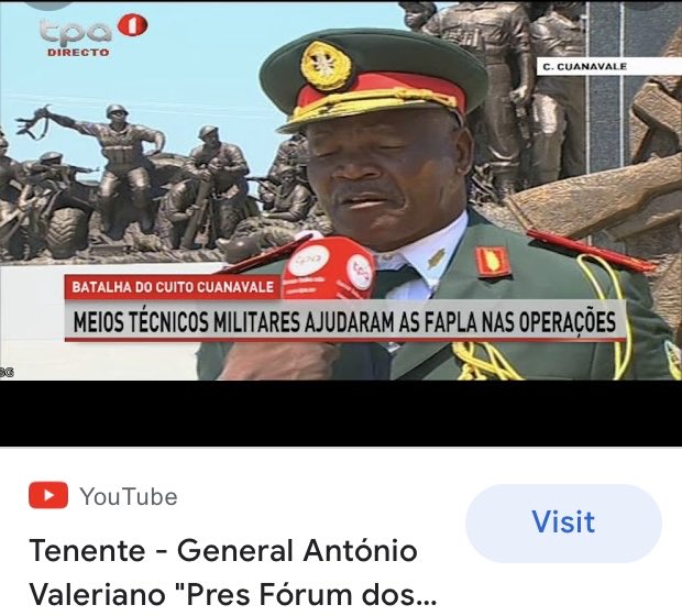 Franelinozau's tweet image. Quando você chegou lá no #Lomba tenente general #AntónioValeriano nós já tínhamos chego nos 9KM de #Mavinga .Quando comemos o cabedal das botas,e outros comeram o presunto humano você não estava lá no Lomba! O #Sacaioa foi quem conduziu a coluna de abastecimento que te levou  lá!
