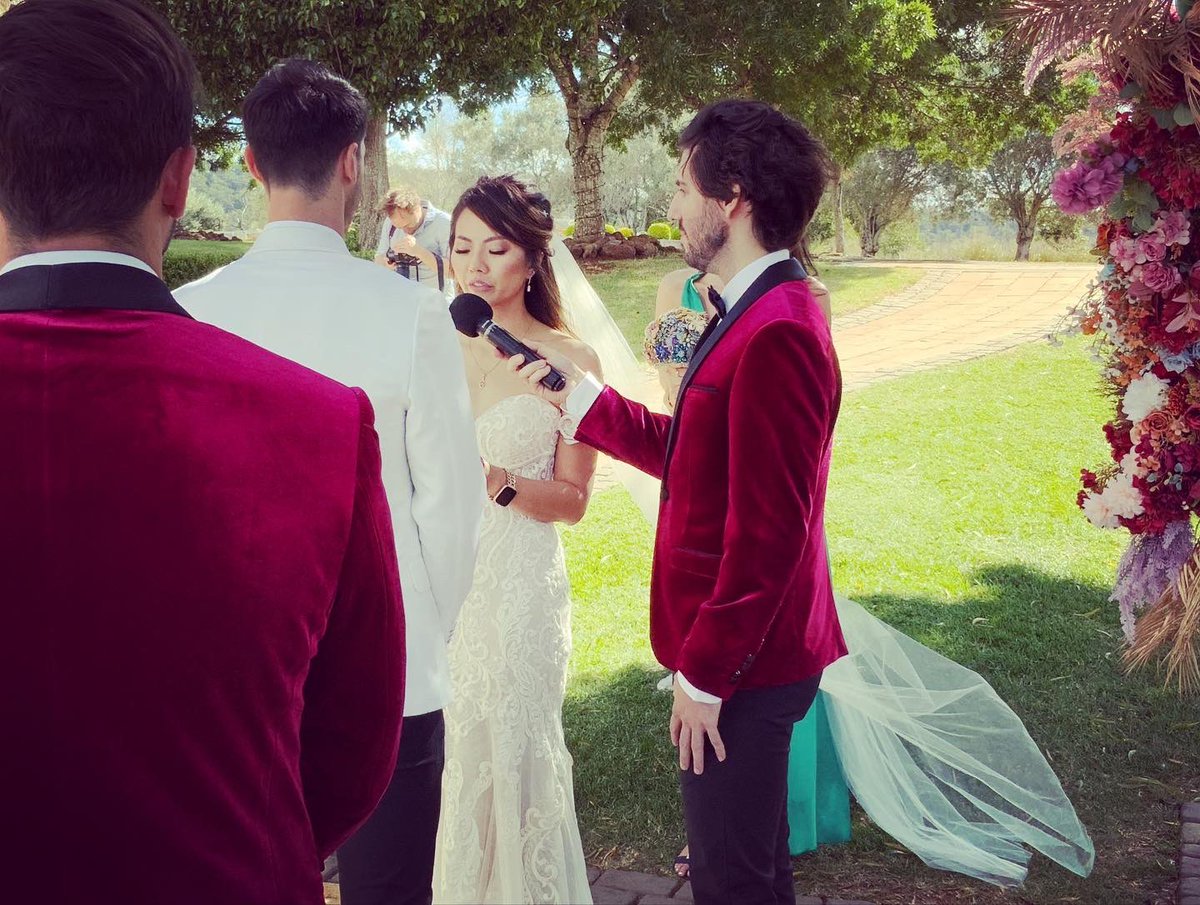 master_oc's tweet image. What a day Twosday in Twowoomba with Stacey and Adrian
#22222Day #marriedbythemaster #themasterofceremony #weddingcelebrant #marriagecelebrant #marriedbyapro #southcoastcelebrant #sunshinecoastcelebrant #funcelebrant #selfiecelebrant #youngcelebrant