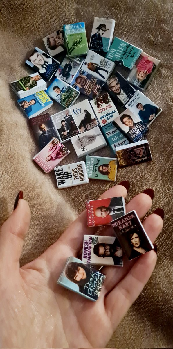 MagsSanders's tweet photo. A few of the mini book I have made , trying to do all the books I have read in the lock downs . Most where audio books but I do love a proper book π
#minibooks
#lockdownreads
#Crafting
#Reading https://t.co/p48LTLQhG3