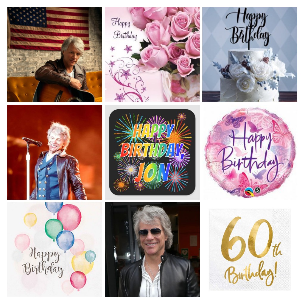 Happy Birthday Jon Bon Jovi 60th                  