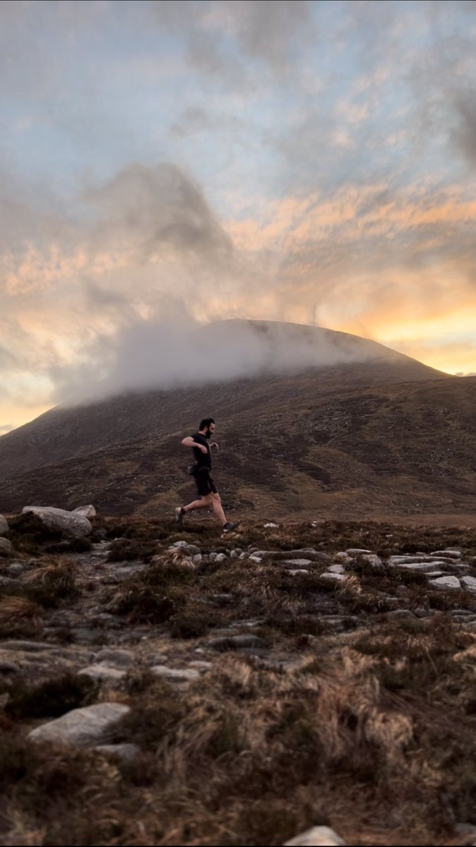 The winters beat #running #mournes