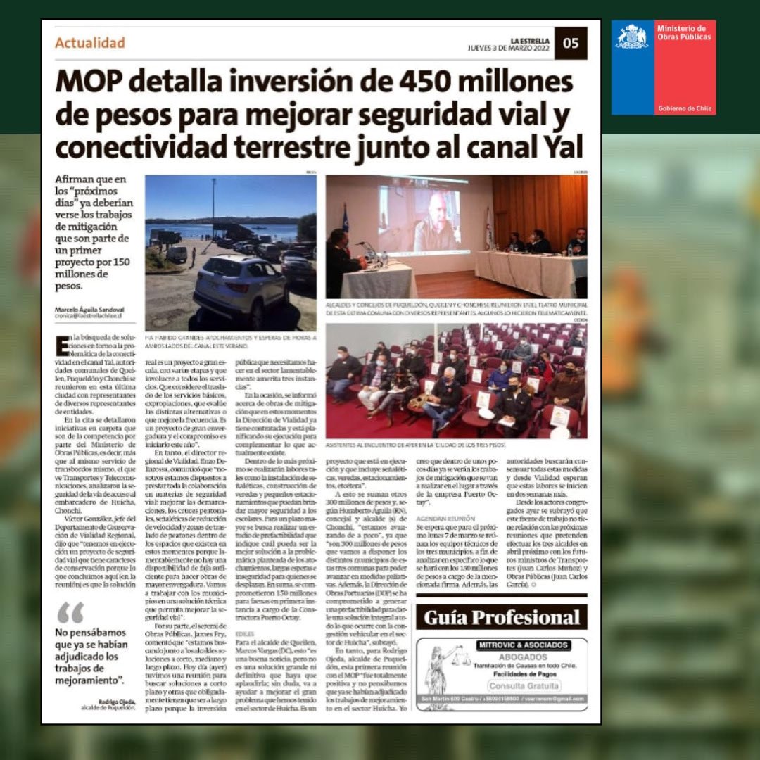 MOP Los Lagos tweet media