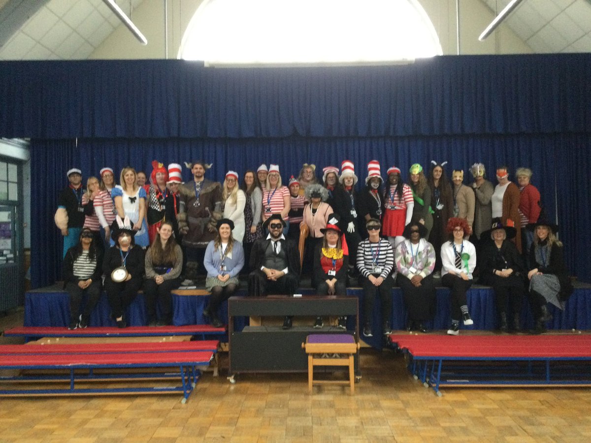 EPSMissMHardy's tweet photo. What a #WorldBookDay! We had the best day celebrating reading and books of every and any kind. The children (and staff!) were fantastic in immersing themselves in all things Reading related! @Eastfield_EN3 @MissNatalie_M @hussain_roksana #worldbookday2022 #readingforpleasure https://t.co/Eq2gzQwBIP