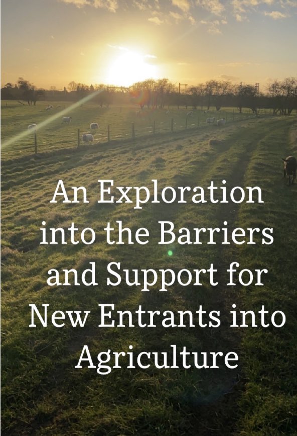 🌾🐄Calling all new entrants🌿🐄.  As part of my dissertation, I am exploring the barriers and support available for New Entrants into Agriculture. I would be grateful if you could fill out my questionnaire. harper-adams.onlinesurveys.ac.uk/investigation-… *please retweet* <a href="/FutureFarmerYAS/">Future Farmers</a> <a href="/FG_Start2Farm/">Starting In Farming</a>