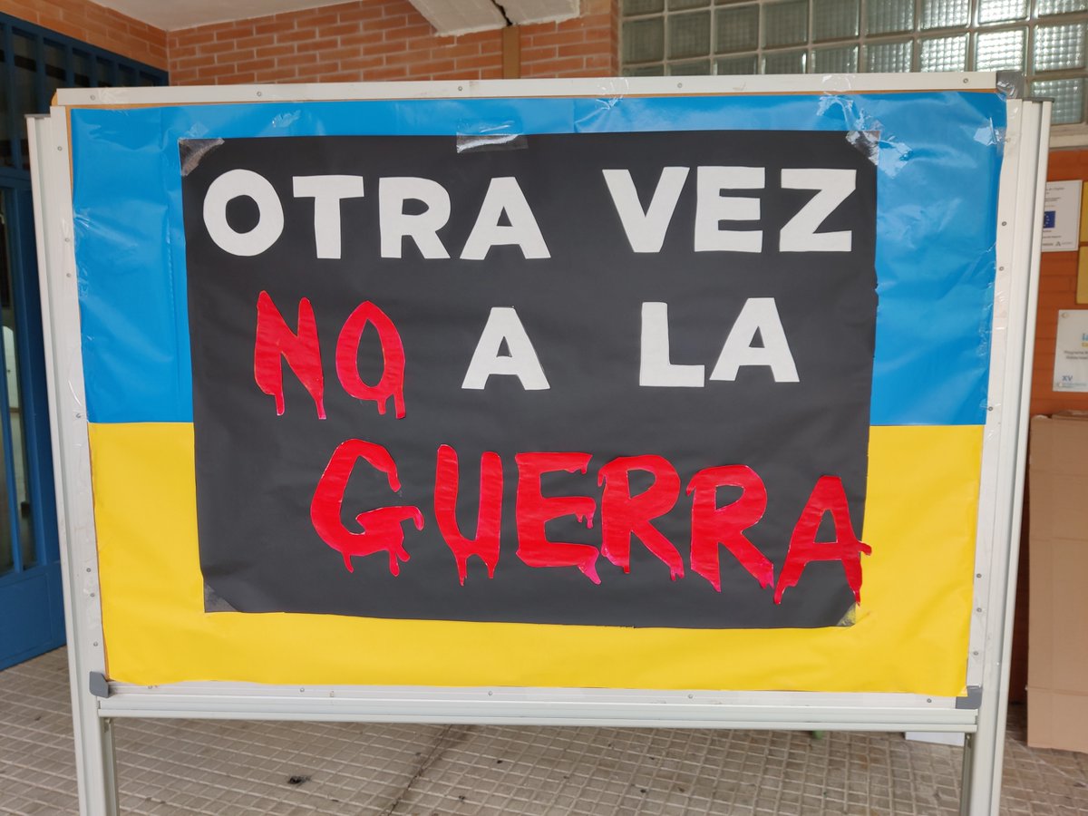 ies_grancapitan's tweet photo. No a la guerra🕊️☮️ https://t.co/aeRfR0KCBR