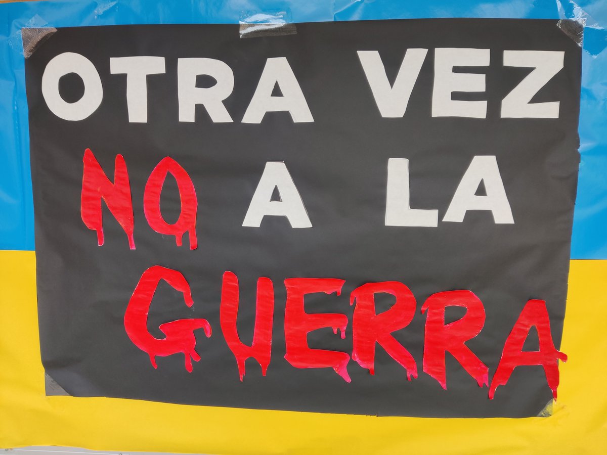 ies_grancapitan's tweet photo. No a la guerra🕊️☮️ https://t.co/aeRfR0KCBR