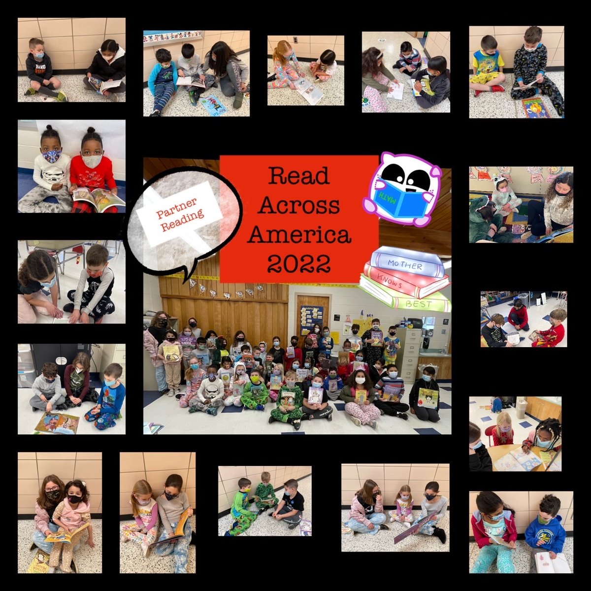 SharonBorgatti's tweet photo. Our 4th graders had a blast reading with their 1st grade friends in Mr. Colvin's class today! @DonovanStrong https://t.co/c2mqEP0G7i