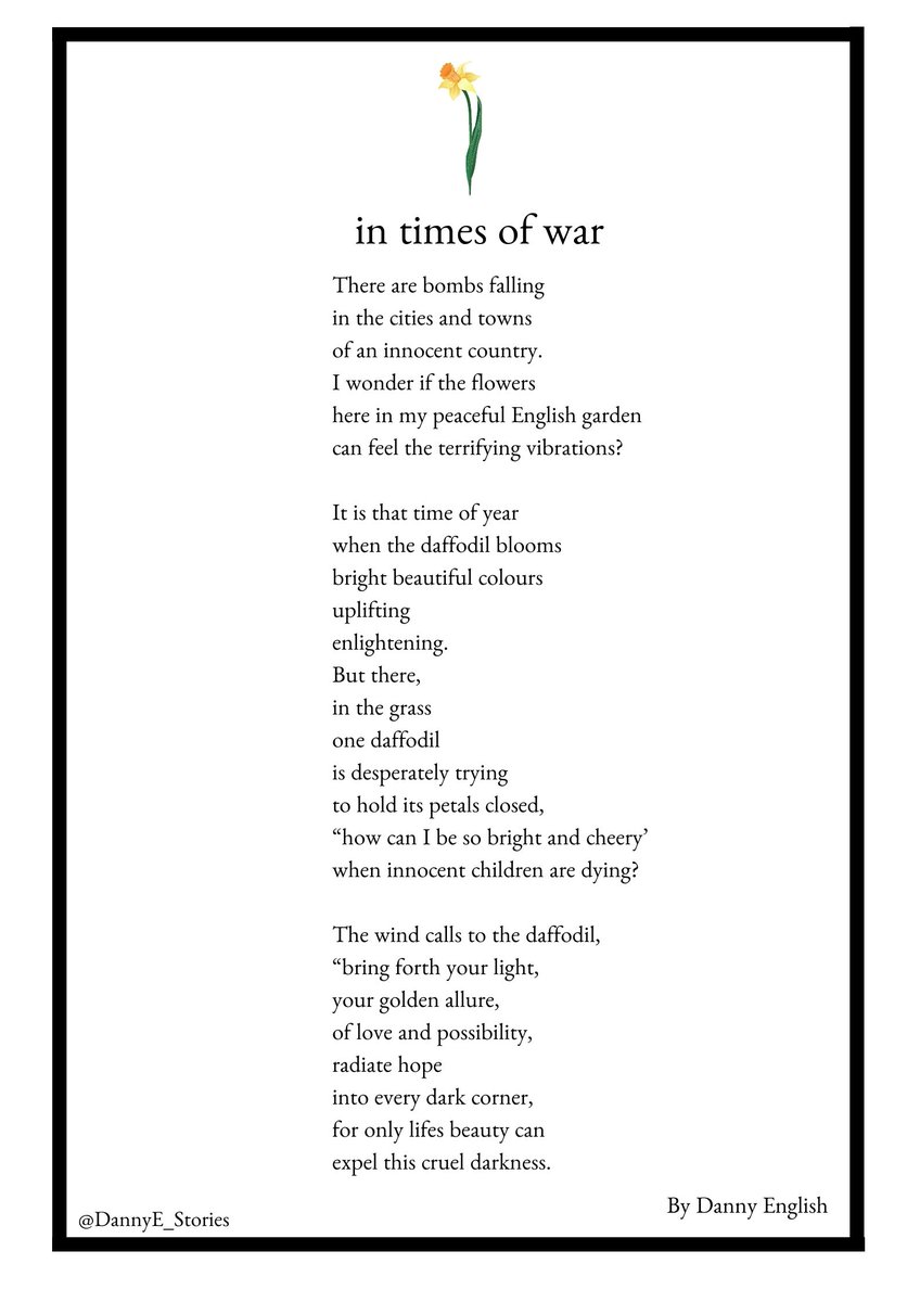 I've been struggling with this question: 'how can I freely  bloom and shine when there is so much suffering in the world right now?' I wrote this short poem to help me process, hopefully you'll find it helpful too. #poem #poetry #warpoetry #FreeUkraine
