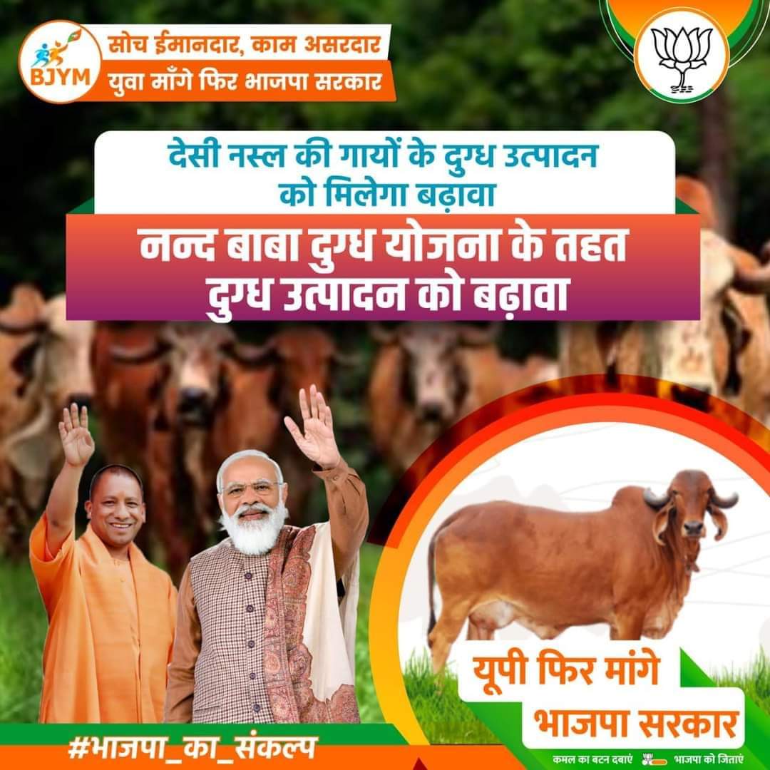 RohitRa03765205's tweet photo. हमारा संकल्प 
शास्त्रों के अनुसार गौ-माता के पैरों में तीर्थ होता है, उनकी रक्षा हमारा धर्म....

@myogiadityanath
@PranshuDutt  @swatantrabjp  @girirajsinghbjp @sunilbansalbjp https://t.co/depXfrcH1t