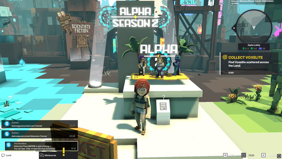 blinders_crypto's tweet photo. @TheSandboxGame I just participated in the daily #SandboxAlphaS2Contest for a chance to earn up to 1,000 $SAND! Day 1 - Selfie with the S2 Alpha Pass. Check out my screenshot below! 👇 #SandboxAlphaS2 https://t.co/ym6uVNXnBO