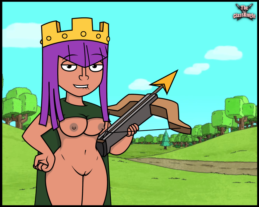 Rule34 - Clash of Clans - Archer Queen #ClashOfClans #CoC #ArcherQueen #hen...