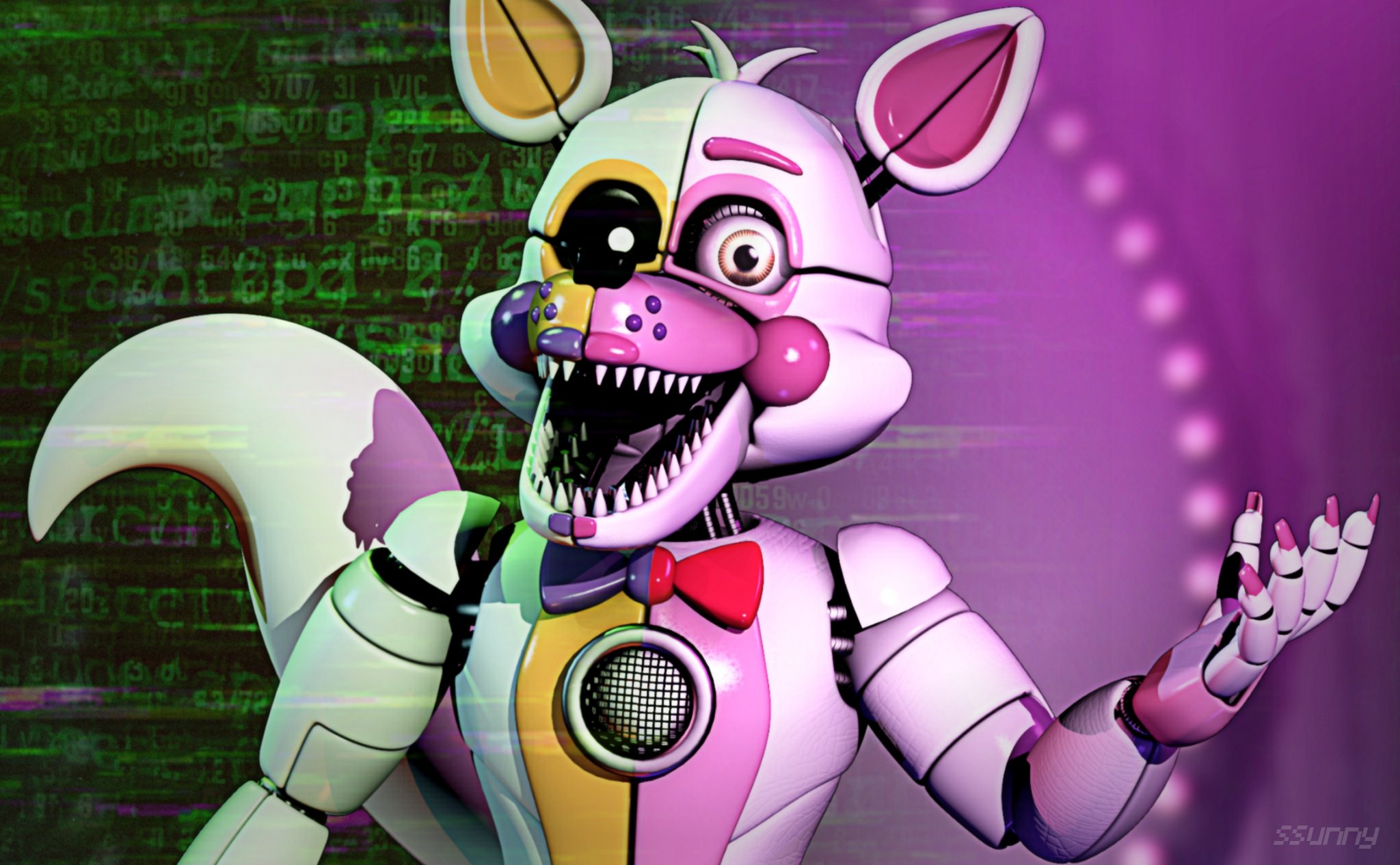 Ssunny on X: Type L O L Mais uma render no C4D Funtime Foxy e