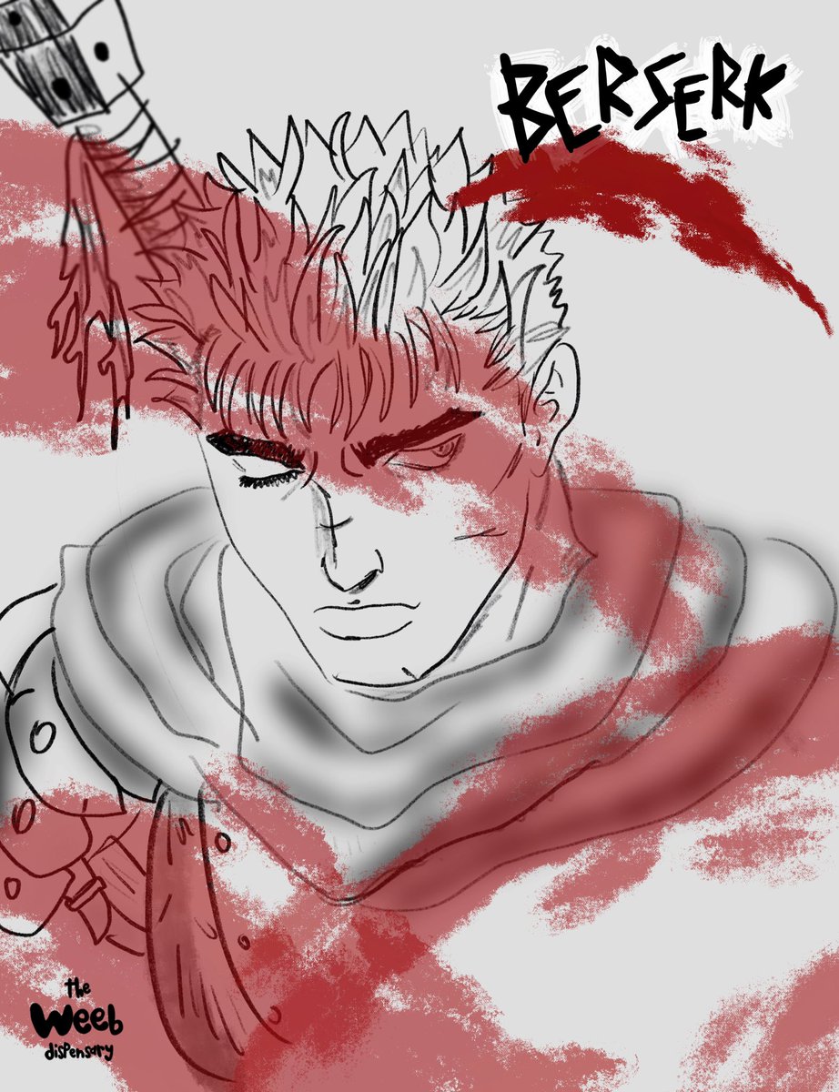 we may or may not be working on a berserk collection of stickers and prints👀